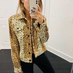 Vintage leopard jacket